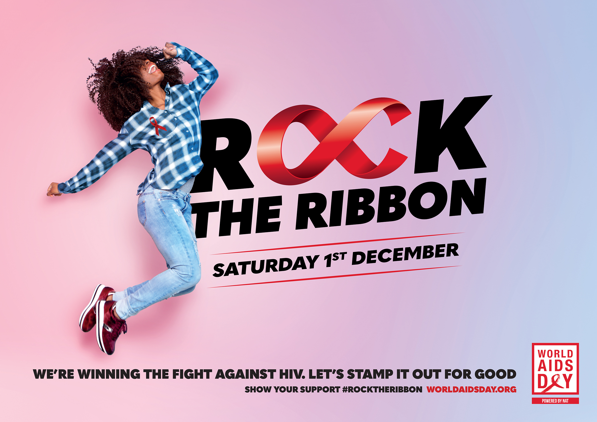 World Aid's Day 2018 promotional poster