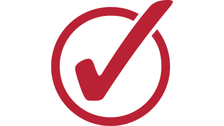 Red tick in a circle - Ofsted Inspected
