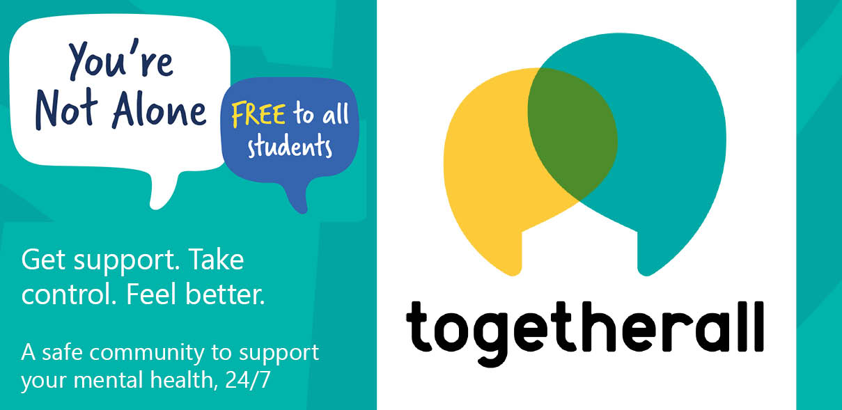 Togetherall Homepage ad